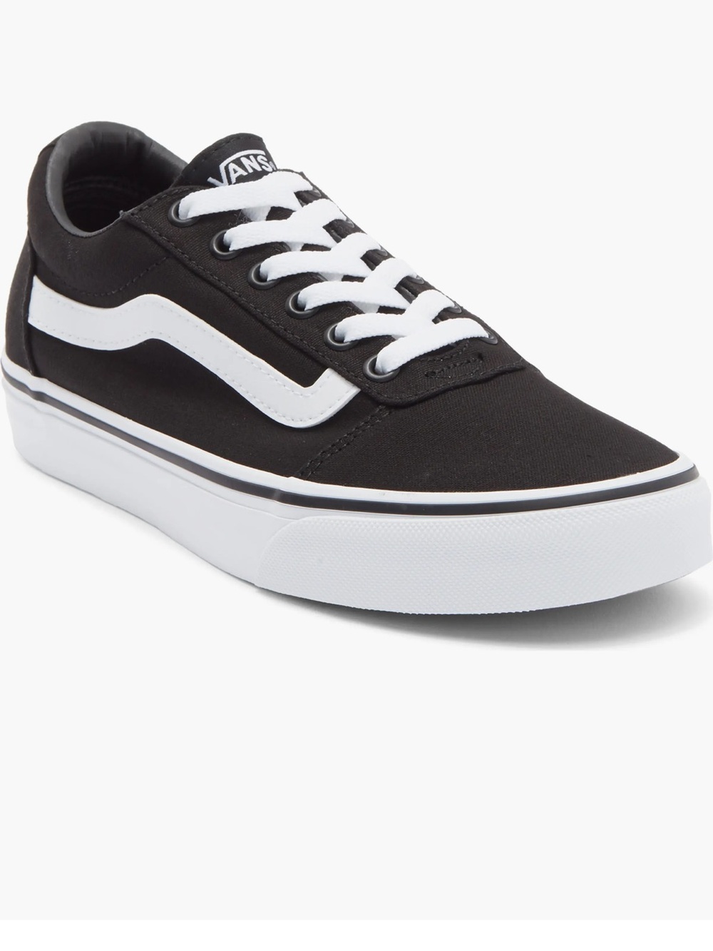 Vans Old Skool Gender Inclusive Ward Black Skate Sneakers Shoes Ladies 9